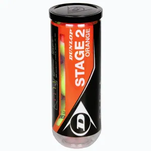 Dunlop Stage 2 Orange Mini tenisové míče - 3 ks obraz