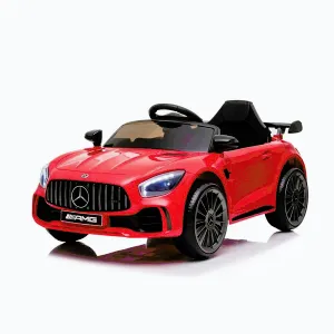 ELJET Dětské elektrické auto Mercedes AMG GT červená/red - Červená obraz