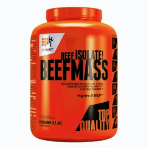 Extrifit BeefMass 1500g gainer - Vanilka, Karamel obraz