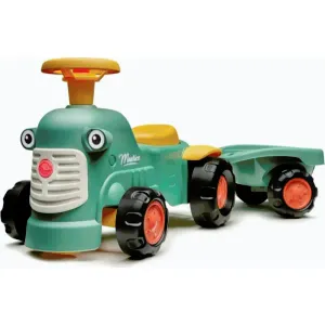 Falk traktor baby Maurice zelený vintage s přívěsem obraz