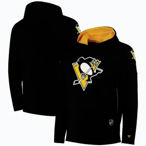 Fanatics Mikina Franchise Overhead SR - černá, Senior, Pittsburgh Penguins, XL obraz