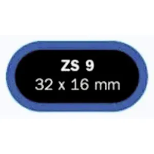 Ferdus záplaty ZS 9 32x16mm balení 50ks obraz