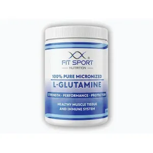 FitSport Nutrition 100% Pure Micronized L-Glutamine 550g obraz