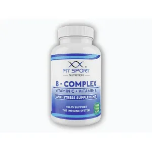 FitSport Nutrition B-Complex + Vitamin C + Vitamin E 100 vege caps obraz