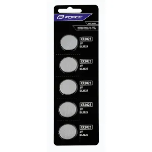 Force Baterie mincové CR2025 / 3V 1 x 5 ks obraz