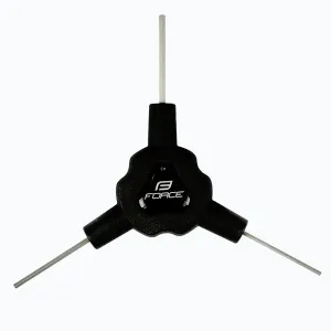 Force Klíč Y inbus trojstranný 2/ 2, 5/ 3 mm, černý obraz