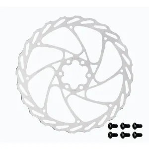 Force Kotouč brzdový Force-4 180 mm, 6 děr, stříbrný obraz