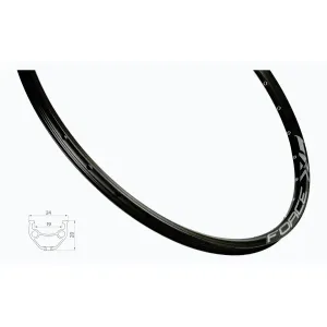 Force Ráfek XC BASIC DISC 559x19, 36děr, černý obraz