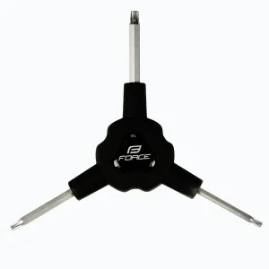 FORCE Y T20/T25/T30 černý trojstranný torx klíč obraz