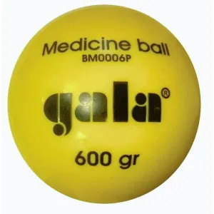Gala Míč medicinbal plastový 0, 6 kg Gala obraz
