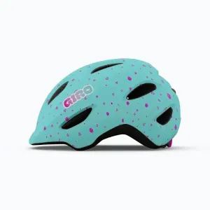 Giro Scamp dětská cyklistická helma - Mat Blue/Lime XS (45-49 cm) - modrá obraz