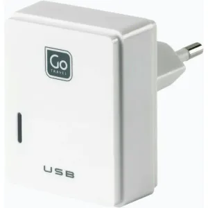 Go Travel USB nabíječka s micro USB a konektorem pro Evropu obraz