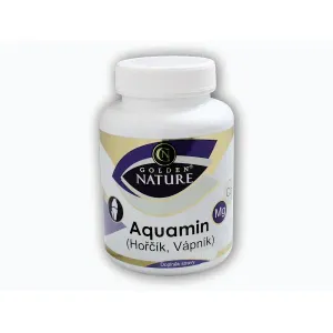 Golden Natur Aquamin vápník + hořčík 100 kapslí obraz