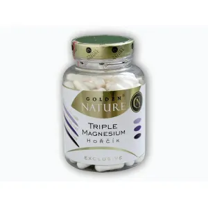 Golden Natur Exclusive Triple magnesium-hořčík 100 kapslí obraz