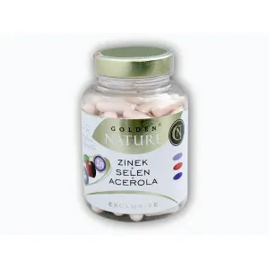 Golden Natur Exclusive Zinek + selen + acerola 100 kapslí obraz