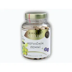 Golden Natur Kotvičník zemní 90% zinek + selen 100 kapslí obraz
