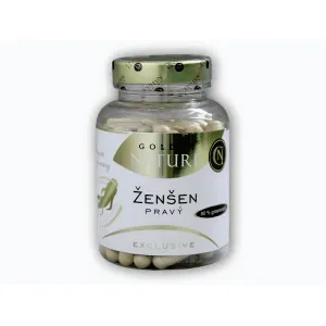 Golden Natur Ženšen pravý 80% ginsenosidů 100 kapslí obraz