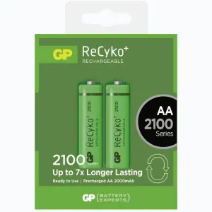 GP Batteries Nabíjecí baterie GP NiMH ReCyko+ AA 2 ks obraz