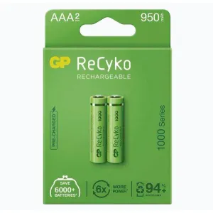 GP Batteries Nabíjecí baterie GP NiMH ReCyko+ AAA 2 ks obraz