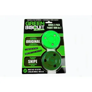 Green Biscuit Bonus 2-Pack Puk - zelená obraz