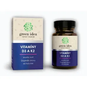 Green Idea Vitamin D3K2 60 kapslí obraz