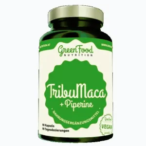GreenFood TribuMaca + Piperine 90 kapslí obraz