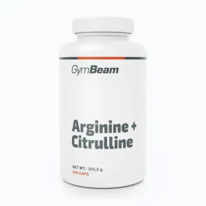 GymBeam Arginin + Citrulin 240 kaps. obraz