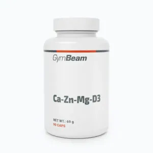 GymBeam Ca-Zn-Mg-D3 90 kaps. obraz