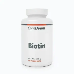 GymBeam D-Biotin (Vitamín B7) 90 kaps. (VÝPRODEJ) obraz