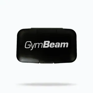 GymBeam Daily PillBox Black obraz