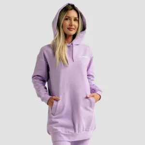 GymBeam Dámská Longline mikina Limitless Lavender - L obraz