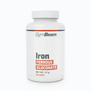 GymBeam Ferrous gluconate 90 kaps. obraz