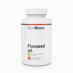 GymBeam Flaxseed olej 90 kaps. obraz