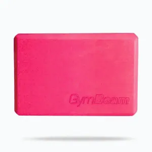 GymBeam Pěnová kostka na jógu Pink obraz