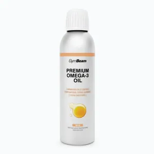 GymBeam Premium Omega 3 250 ml - citrusové ovoce obraz