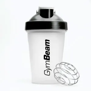 GymBeam Šejkr Blend Bottle průsvitně-černý 400 ml obraz