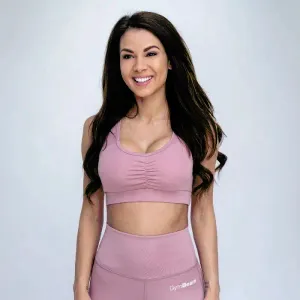 GymBeam Sportovní podprsenka Fave Dusty Rose - XS obraz