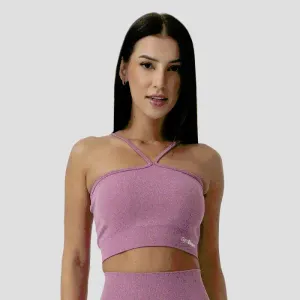 GymBeam Sportovní podprsenka Halter FLO Violet - XL obraz