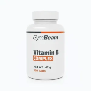GymBeam Vitamín B-Complex 120 tab obraz
