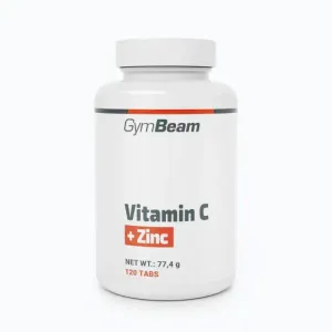 GymBeam Vitamín C + zinek 120 tab. obraz