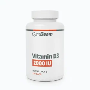 GymBeam Vitamín D3 2000 IU 60 kaps. obraz