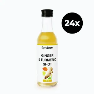 GymBeam Zázvorový shot s kurkumou 24 x 50 ml obraz
