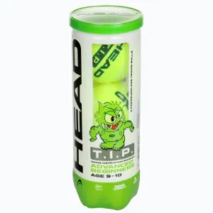 Head T.I.P Green 3ks tenisové míče - tuba 3 ks obraz