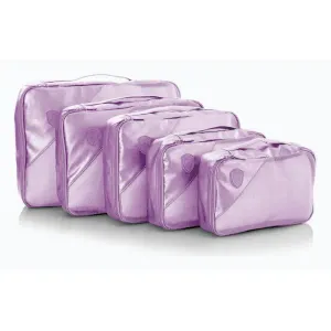 Heys Metallic Packing Cube Lilac – 5 kusů obraz