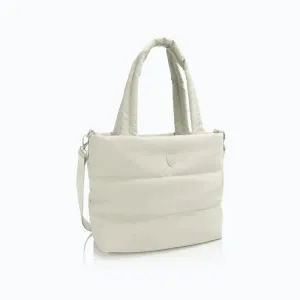 Heys Puffer Tote Bag Off White obraz