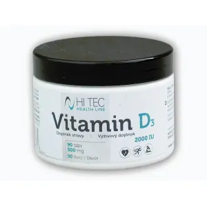 Hi Tec Nutrition Health Line Vitamín D3 2000IU 90 tablet obraz