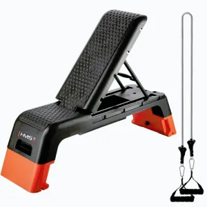 HMS Step na aerobik AS009 Pro s funkcí lavice obraz