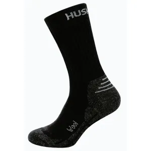 Husky All Wool černé ponožky - M (36-40) obraz