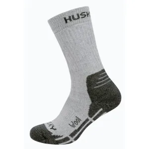 Husky All Wool sv. šedé ponožky POUZE XL (45-48) (VÝPRODEJ) obraz