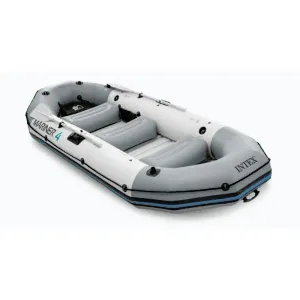 Intex 68376 MARINER 4 Set Člun - šedá obraz